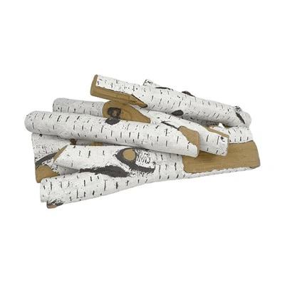 white birch fire logs